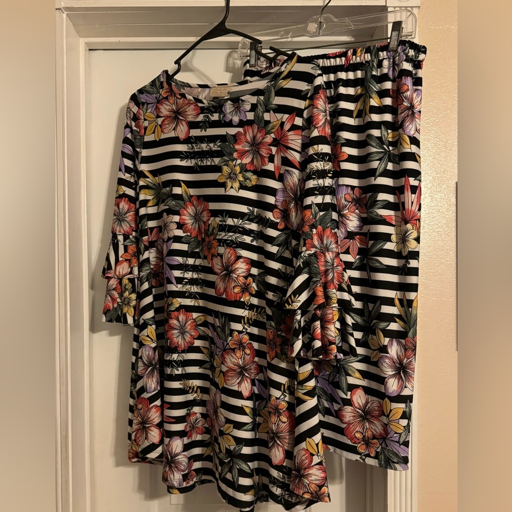 Zadie B’s top and skirt